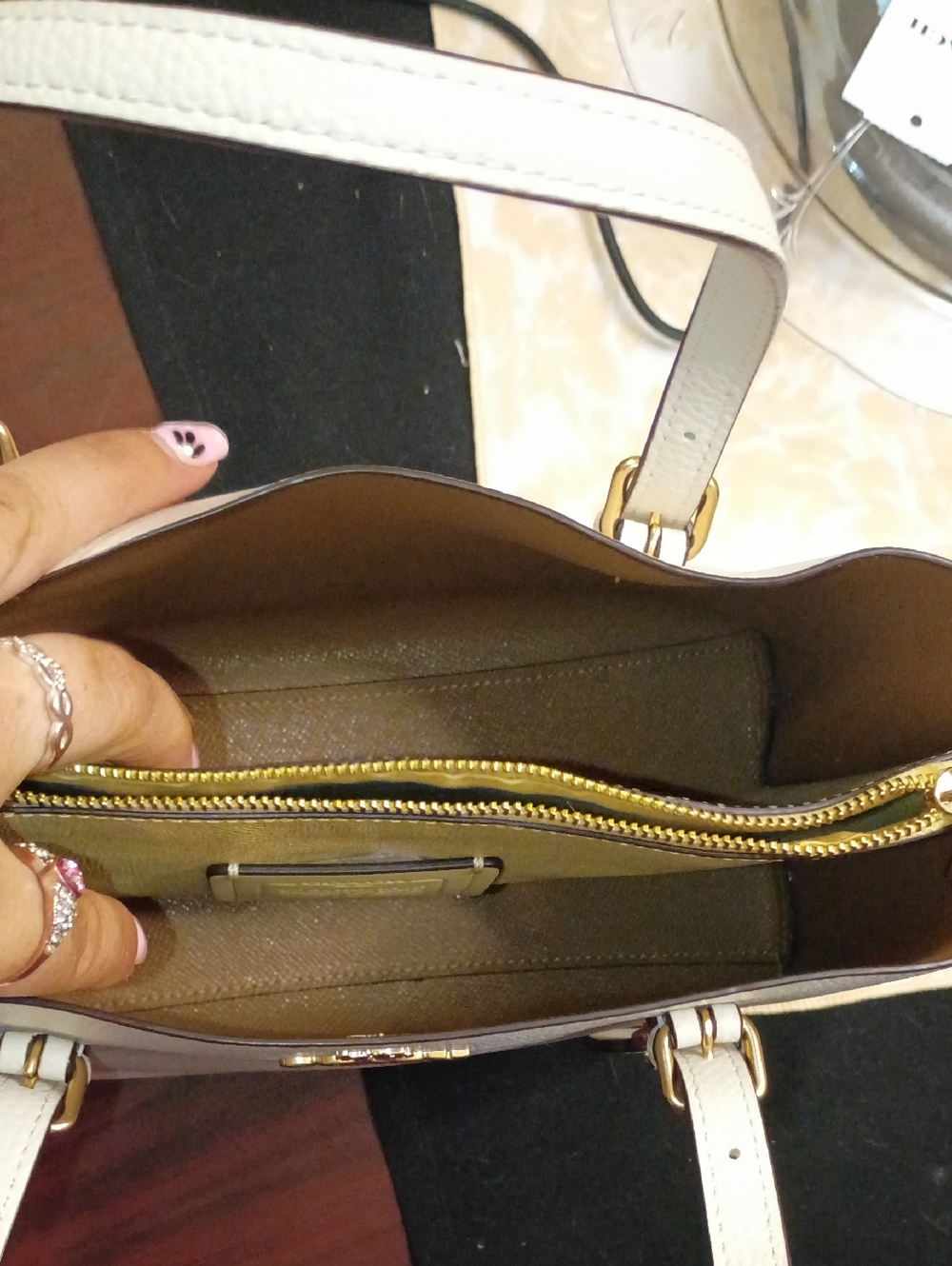 NWT Coach Mollie Tote 25 - Picture 12 of 13